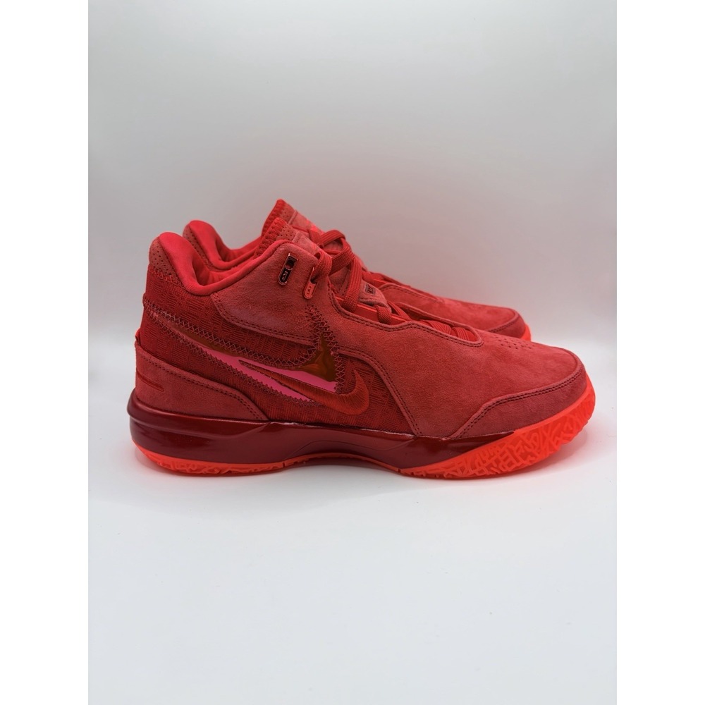 Nike Zoom LeBron NXXT Gen AMPD James Gang Red Suede Low Top NO LID